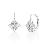 18k gold earrings with 0.26ct diamonds